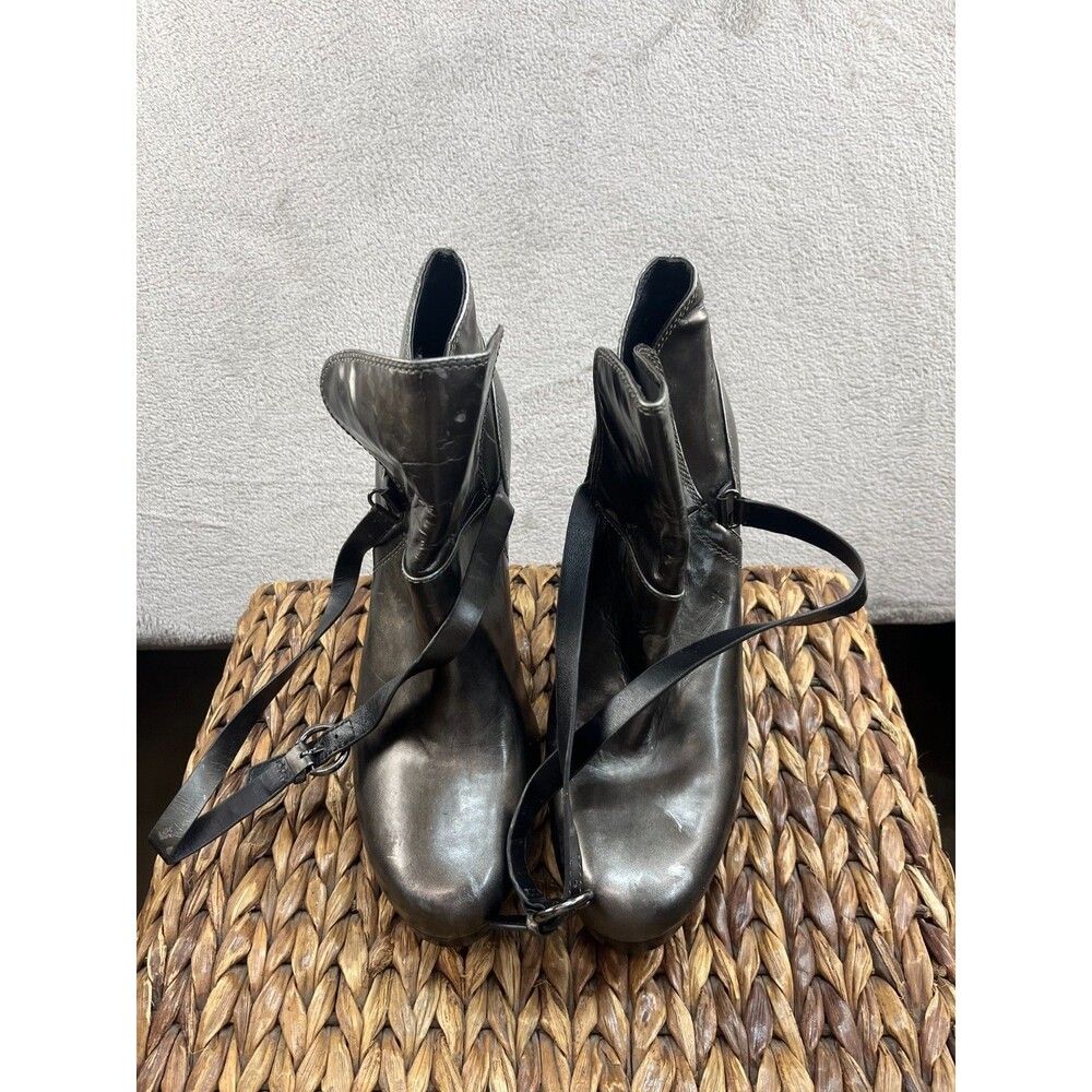 elie tahari Ankle booties Womens 9.5 Gray Heel 4"